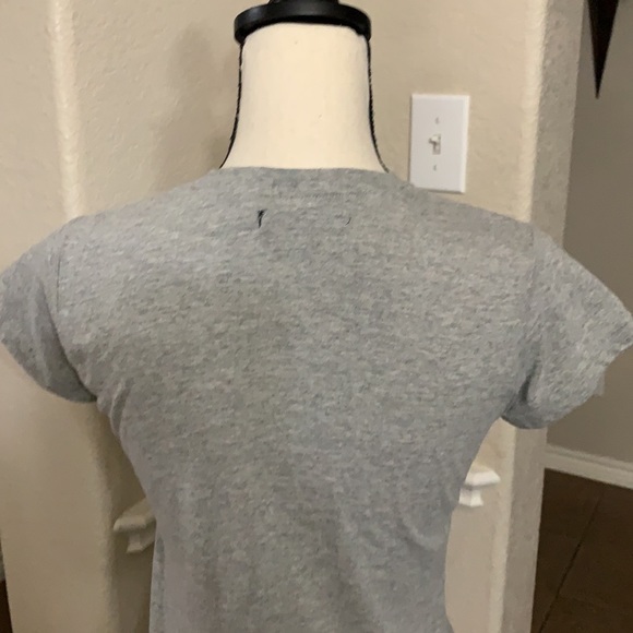 Laugh Out Loud Always Gray Santa cat in pocket t-shirt - Picture 9 of 14